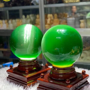 Quả Cầu Phong Thủy Đá Mắt Mèo