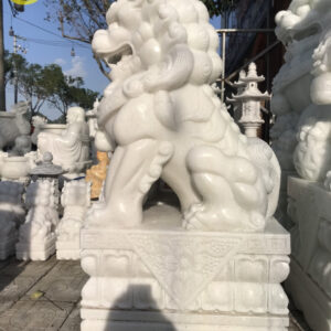 Tượng Kỳ Lân Đá Cẩm Thạch (1,5 m)