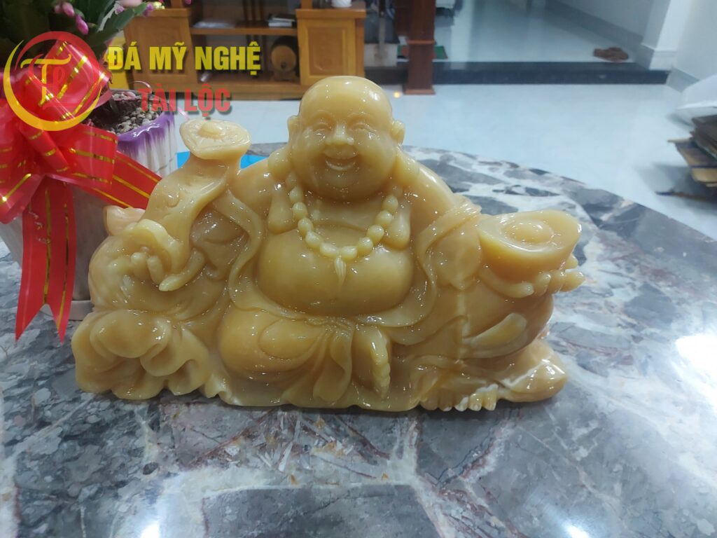 Tượng Phật Di Lặc Đá Ngọc Hoàng Long