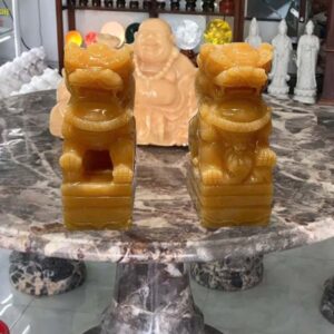 Tượng kỳ lân để bàn 2