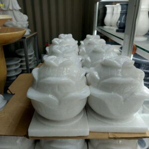 Búp Sen Đá Để Mộ - Chất Liệu Đá Cẩm Thạch Nguyên Khối %Đá Mỹ Nghệ Tài Lộc% 700101767f11ae4ff7002