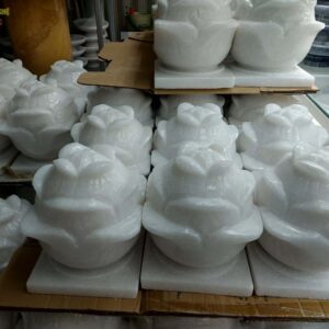 Búp Sen Đá Để Mộ - Chất Liệu Đá Cẩm Thạch Nguyên Khối %Đá Mỹ Nghệ Tài Lộc% a0d764a81acfcb9192de1