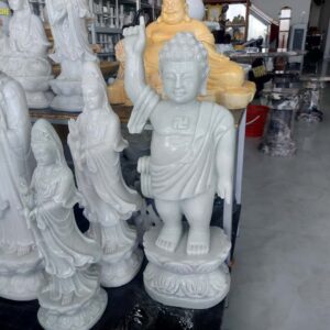 Tượng Phật Đản Sanh bằng đá cẩm thạch %Đá Mỹ Nghệ Tài Lộc% f0fba230ebd3358d6cc218