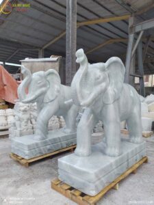 Bàn Giao Tượng Voi Đá Cẩm Thạch - Sự Hòa Quyện Giữa Nghệ Thuật Và Tài Năng %Đá Mỹ Nghệ Tài Lộc% Tượng Voi Đá Cẩm Thạch 2