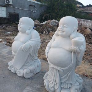 Bộ 5 Tượng Phật Di Lặc Hoan Hỉ Tài Lộc %Đá Mỹ Nghệ Tài Lộc% Tượng phật di lặc hoan hỉ 4