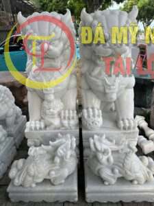 Con Kỳ Lân là con gì? Vì sao Kỳ Lân được đặt trước cổng nhà để thu hút tài lộc? %Đá Mỹ Nghệ Tài Lộc% Con ky lan da trang